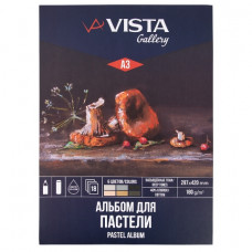 АЛЬБОМ ДЛЯ ПАСТЕЛИ НА СКЛЕЙКЕ А3 18Л "VISTA-ARTISTA" АЛЬБОМ ДЛЯ ПАСТЕЛИ НА СКЛЕЙКЕ А3 18Л "VISTA-ARTISTA"