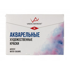 АКВАРЕЛЬ 36ЦВ VISTA-ARTISTA В КЮВЕТАХ 2,5МЛ