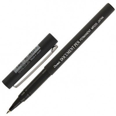 РУЧКА КАПИЛЯРНАЯ PENTEL DOCUMENT PEN 0.5ММ ЧЕРНЫЙ