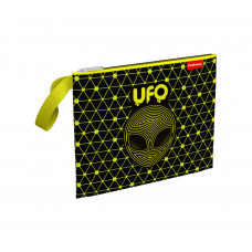 ПАПКА НА МОЛНИИ А5+ "UFO" 22*26СМ