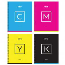 ТЕТРАДЬ 48Л КЛЕТКА "CMYK"