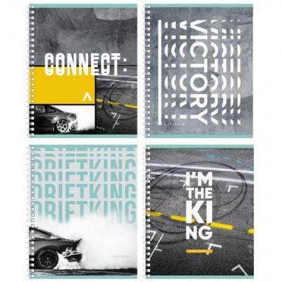 ТЕТРАДЬ 96Л КЛЕТКА "CONNECT"