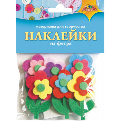 НАБОР ДЛЯ ТВОРЧЕСТВА "НАКЛЕЙКИ ИЗ ФЕТРА"