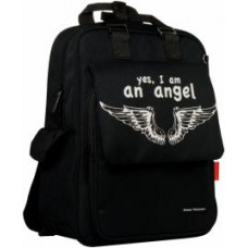 РАНЕЦ МОЛОДЕЖНЫЙ 29*38*14СМ ANGEL ЧЕРНЫЙ
