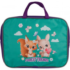 ПАПКА ПОРТФЕЛЬ ТЕКСТИЛЬНАЯ А4 "FOREST FRIENDS" 35*27*7 СМ НА МОЛНИИ С РУЧКАМИ ПАПКА ПОРТФЕЛЬ ТЕКСТИЛЬНАЯ А4 "FOREST FRIENDS" 35*27*7 СМ НА МОЛНИИ С РУЧКАМИ