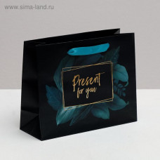 ПАКЕТ ПОДАРОЧНЫЙ 22*17,5*8СМ "PRESENT FOR YOU"