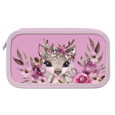 ПЕНАЛ ДВУХСЕКЦИОННЫЙ "CUTE DEER" 19*10,5 СМ  